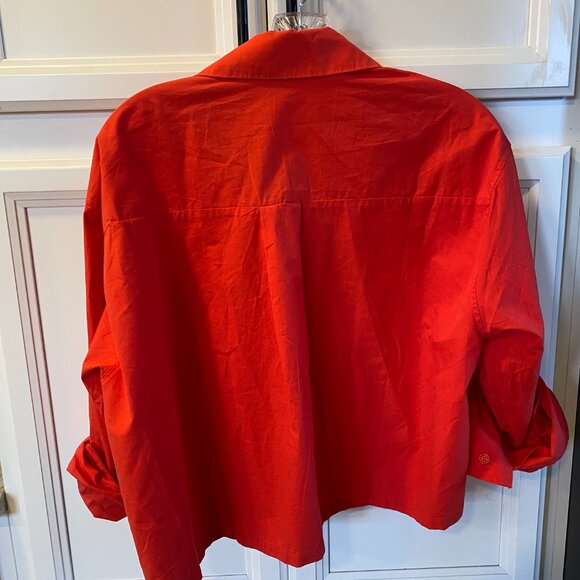 Small "Double Zero" Brand Red Button Down - Picture 2 of 4